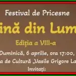 Festivalul de pricesne Lumină din Lumină aprilie 2025 Târgu Lăpuș